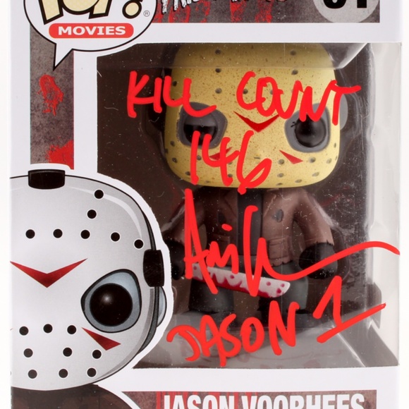Funko Other - Ari Lehman Signed Jason Voorhees #01 Funko Pop !